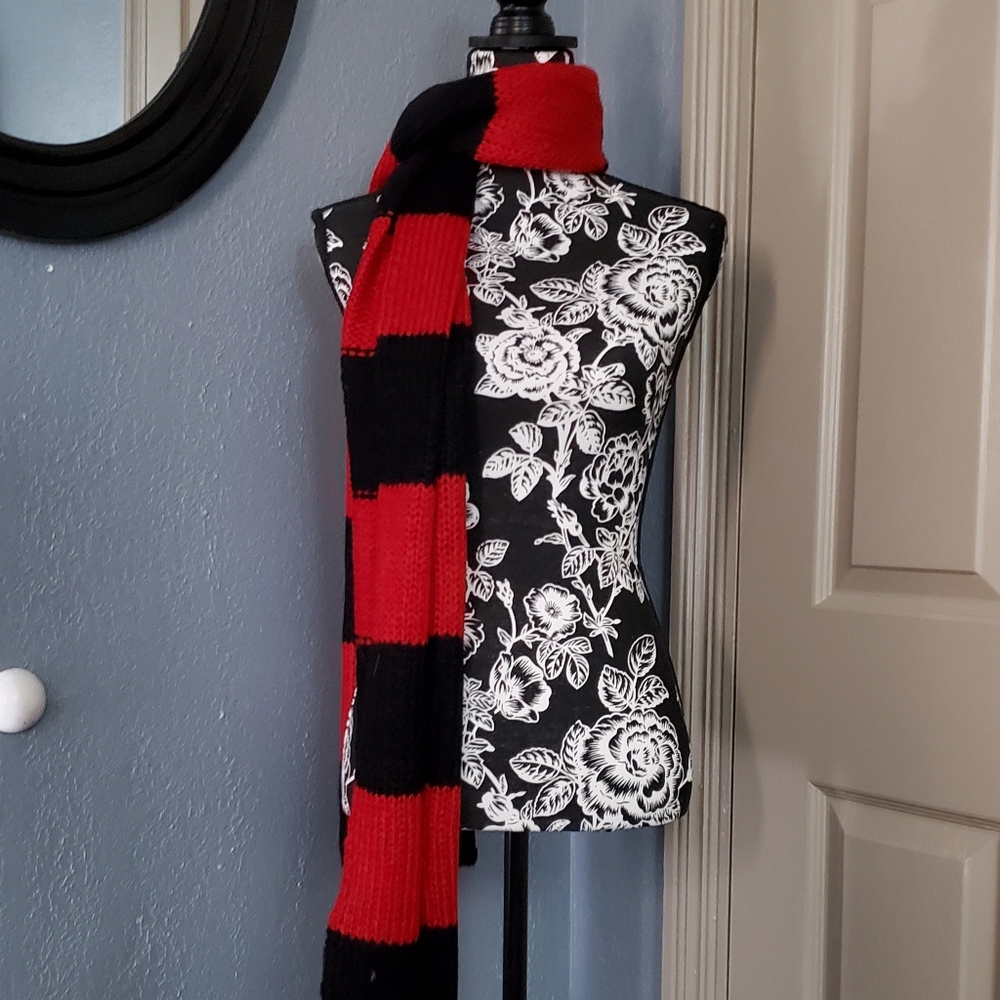 🧣NWT Oblong Color Block Scarf